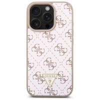 Guess New 4G Triangle Case for iPhone 16 Pro - White