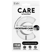 Panzerglass CARE by PanzerGlass Feature Kickstand Case iPhone 16 Pro Max 6.9" silver/silver MagSafe 1328
