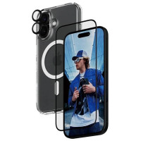 Panzerglass Bundle 3in1 iPhone 16 6.1" D3O Hardcase + Screen Protector UWF+ Lens B1291+2861+1283