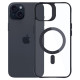 3Mk Protection 3mk Satin Armor MagCase with MagSafe for iPhone 15 - Clear with Black Frame