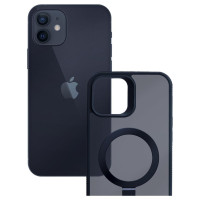 3Mk Protection 3mk Smoke Case Mag&Stand for Apple iPhone 12/12 pro - black