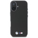 BMW Carbon Wrapped Metal iPhone 16 Case - Black