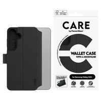 Panzerglass CARE by PanzerGlass Feature Wallet Kickstand Case for Samsung Galaxy S25+ - Black