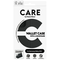 Panzerglass CARE by PanzerGlass Feature Wallet Kickstand Case for Samsung Galaxy S25+ - Black