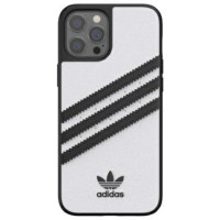 Adidas OR Moulded Case PU for iPhone 12 Pro Max - White/Black