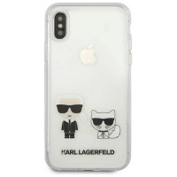 Karl Lagerfeld Karl & Choupette iPhone X / Xs Case - Transparent