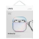 Uniq Iridescia case for AirPods 4 Hang Case - holo white