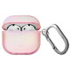 Uniq Iridescia AirPods 4 Hang Case - Holo Pink