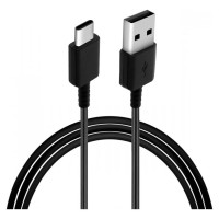 Samsung EP-DR140ABE USB-A - USB-C Cable 0.8m (Bulk - Replacement Packaging) - Black