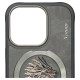Nimmy Dragon MagSafe Case for iPhone 16 Pro - Gray