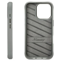 Nimmy Cool&Cute 2.0 Bear Case for iPhone 16 Pro Max - Gray