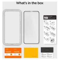 Spigen ALM Glass FC Tempered Glass for iPhone 11 / XR - Black