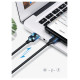 Ugreen US287 60116 USB-A / USB-C 2A cable 1m - black