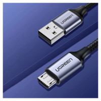 Ugreen US290 60148 USB-A / micro USB 2.4A cable 2m - gray
