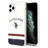 U.s. Polo Assn. US Polo USHCN58PCSTRB iPhone 11 Pro biały/white Tricolor Pattern Collection