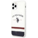 U.s. Polo Assn. US Polo USHCN58PCSTRB iPhone 11 Pro biały/white Tricolor Pattern Collection