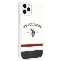 U.s. Polo Assn. US Polo USHCN58PCSTRB iPhone 11 Pro biały/white Tricolor Pattern Collection