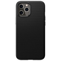 Spigen Liquid Air Case for iPhone 12 / iPhone 12 Pro - Matte Black