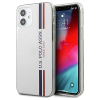 U.s. Polo Assn. US Polo USHCP12SPCUSSWH iPhone 12 mini 5,4" biały/white Tricolor Collection