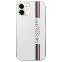 U.s. Polo Assn. US Polo USHCP12SPCUSSWH iPhone 12 mini 5,4" biały/white Tricolor Collection