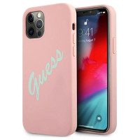 Guess GUHCP12LLSVSPG iPhone 12 Pro Max 6.7" rose green/green pink hardcase Silicone Vintage