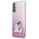 Karl Lagerfeld KLHCS21MCFNRCPI S21+ G996 hardcase różowy/pink Choupette Fun