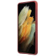 Mercedes MEHCS21SSILRE S21 G991 czerwony/red hardcase Silicone Line
