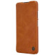 Nillkin Qin leather holster case for Xiaomi Redmi Note 9T 5G brown