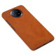 Nillkin Qin leather holster case for Xiaomi Redmi Note 9T 5G brown