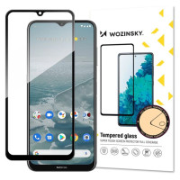 Wozinsky super durable Full Glue tempered glass full screen with frame Case Friendly Nokia G20 black