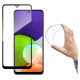 Wozinsky Full Cover Flexi Nano Glass Hybrid Screen Protector with frame for Samsung Galaxy A22 4G black