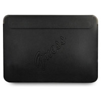 Guess Saffiano Script cover for a 13" laptop - black