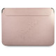 Guess Saffiano Script cover for a 13" laptop - pink
