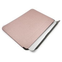 Guess Saffiano Script cover for a 13" laptop - pink