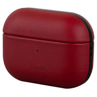 Uniq Terra Genuine Leather case for AirPods Pro - red