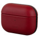 Uniq Terra Genuine Leather case for AirPods Pro - red