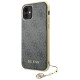 Guess GUHCN61GF4GGR iPhone 11 6.1" / Xr grey/gray hard case 4G Charms Collection