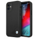 BMW Etui BMW BMHCP12SRCDPK iPhone 12 mini 5,4" czarny/black hardcase Leather Deboss