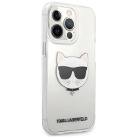 Karl Lagerfeld KLHCP13XCTR iPhone 13 Pro Max 6,7" hardcase transparent Choupette Head