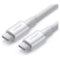 Ugreen cable USB Type C (male) to Type C (male) cable 1m white (US300)