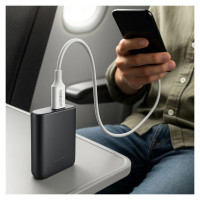 Ugreen cable USB Type C (male) to Type C (male) cable 1m white (US300)