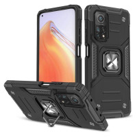 Wozinsky Ring Armor Tough Hybrid Case Cover + Magnetic Mount Mi Poco M4 Pro 5G / Redmi Note 11 5G (China) / Redmi Note 11T 5G / Redmi Note 11S 5G black