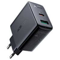 Acefast wall charger USB Type C / USB 32W, PPS, PD, QC 3.0, AFC, FCP black (A5 black)