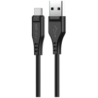Acefast USB cable - USB Type C 1.2m, 3A black (C3-04 black)
