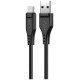 Acefast USB cable - USB Type C 1.2m, 3A black (C3-04 black)