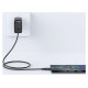 Acefast USB cable - USB Type C 1.2m, 3A black (C3-04 black)