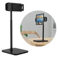 Acefast telescopic phone and tablet holder (135-230mm wide) for the desk 360 ° black (E4 black)