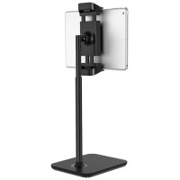 Acefast telescopic phone and tablet holder (135-230mm wide) for the desk 360 ° black (E4 black)