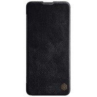 Nillkin Qin Case Case for Xiaomi Redmi Note 11 Pro+ (China) / Redmi Note 11 Pro (China) / Mi11i HyperCharge Camera Protector Holster Cover Flip Case Black