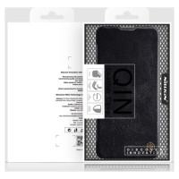Nillkin Qin Case Case for Xiaomi Redmi Note 11 Pro+ (China) / Redmi Note 11 Pro (China) / Mi11i HyperCharge Camera Protector Holster Cover Flip Case Black